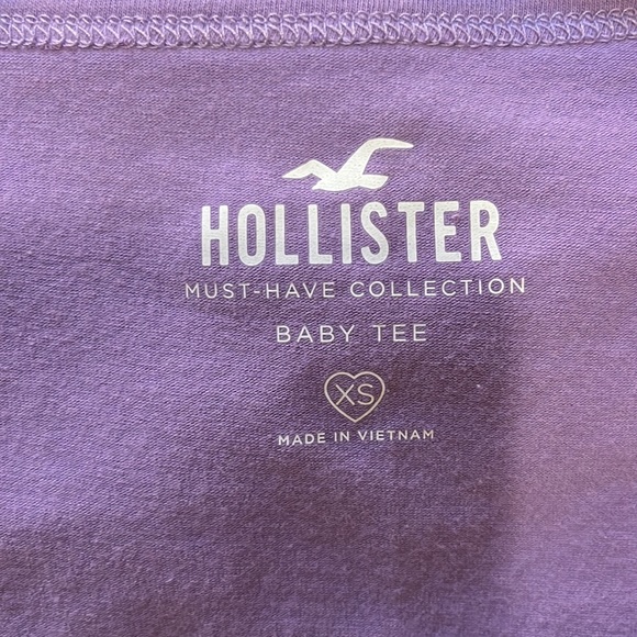 purple corset baby tee - Picture 3 of 3